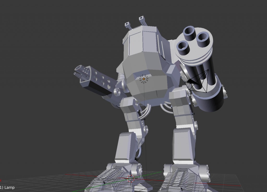 Mechsuit (untextured) preview image 2